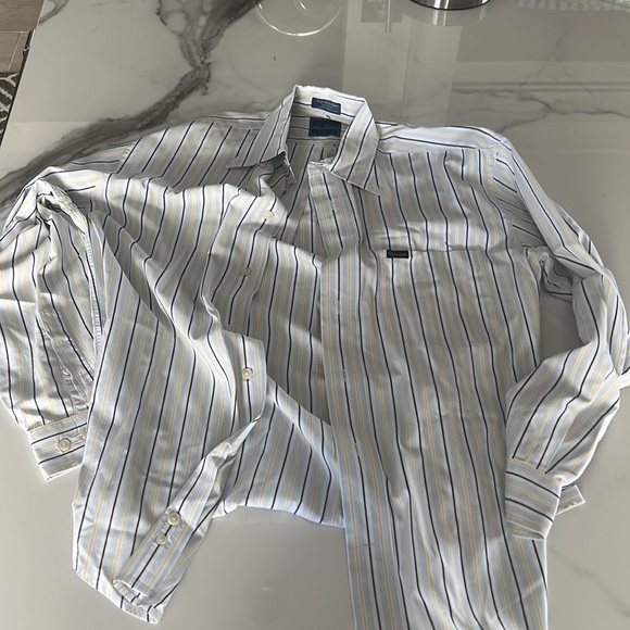 Faconnable men’s button down long sleeve size M - Picture 4 of 4